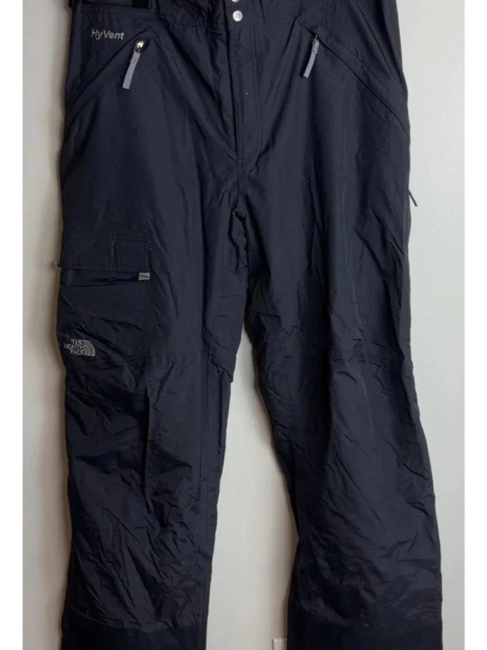 The North Face HyVent Ski Snowboard Pants Black Size XL Waterproof Black Men’s